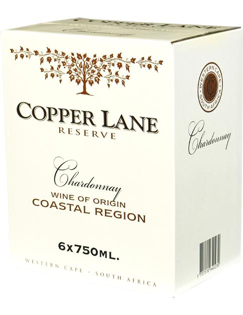 Copper Lane Reserve Chardonnay wine bottle