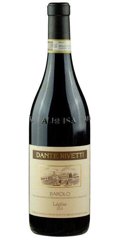 Dante Rivetti, Barolo DOCG l'Eglise 2020 wine bottle
