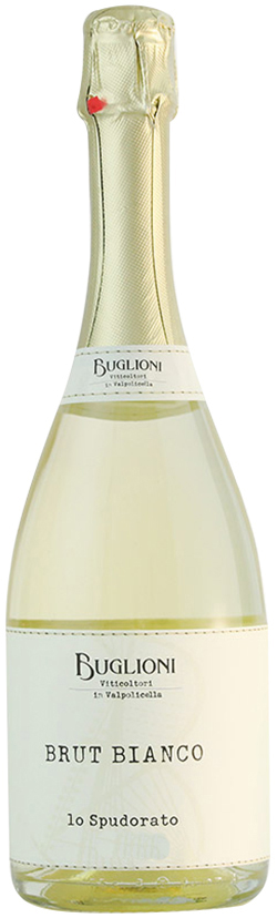 Buglioni Lo Spudorato Spumante Brut 2018 wine bottle