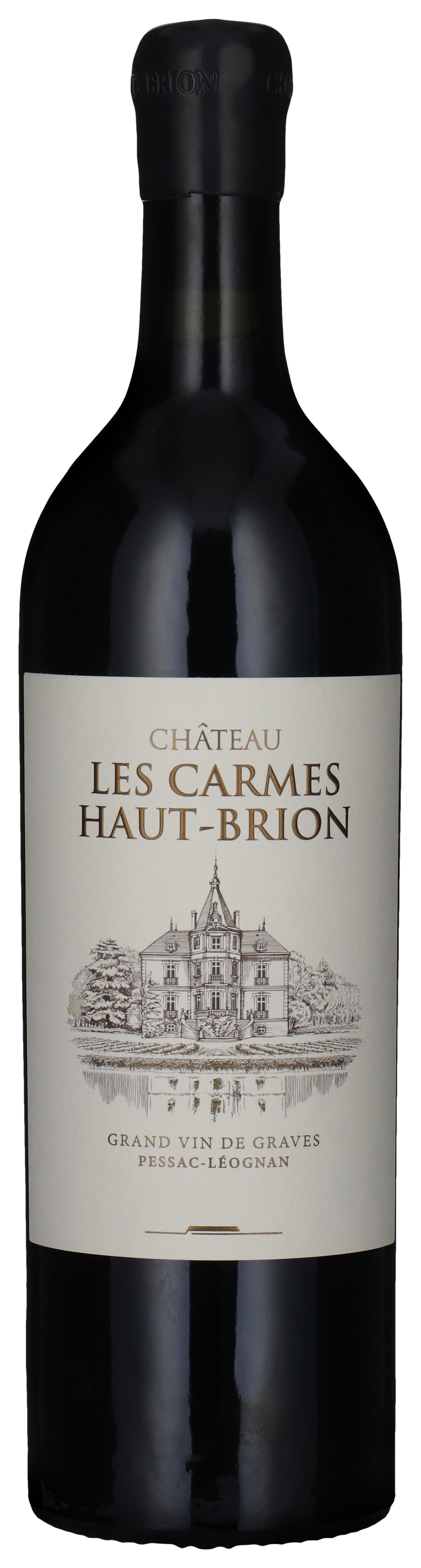 Chateau Les Carmes Haut Brion 2021 wine bottle