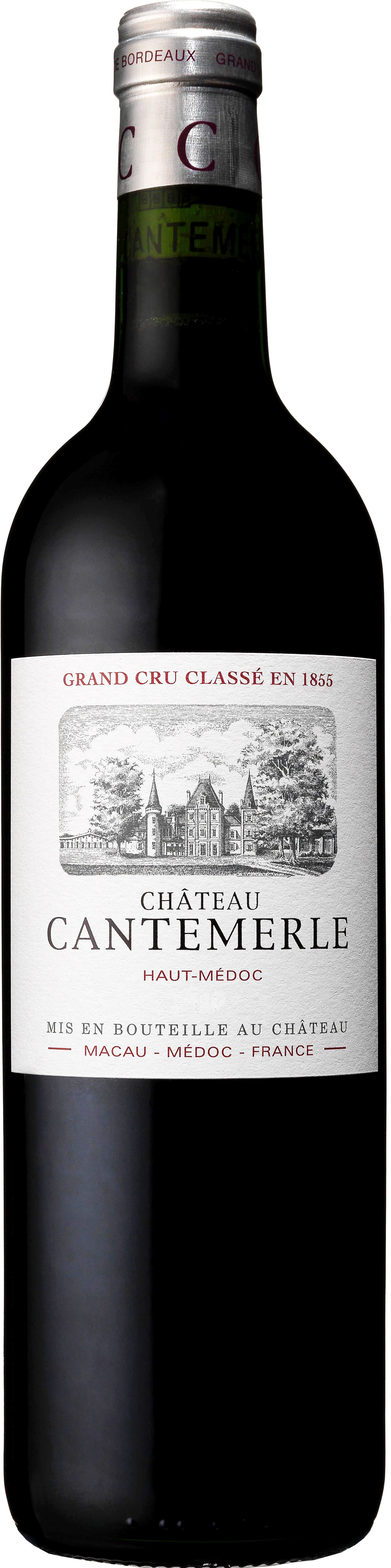 Chateau Cantemerle Haut-Médoc 5. Cru Classé 2016 wine bottle