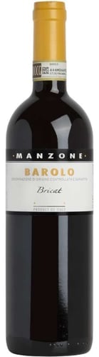 Manzone Barolo DOCG Bricat 2020 wine bottle