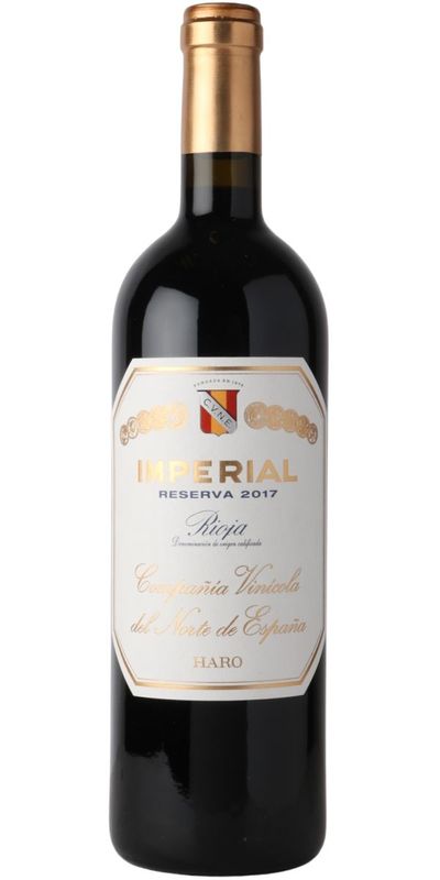 CVNE Imperial, Rioja Reserva 2017 wine bottle