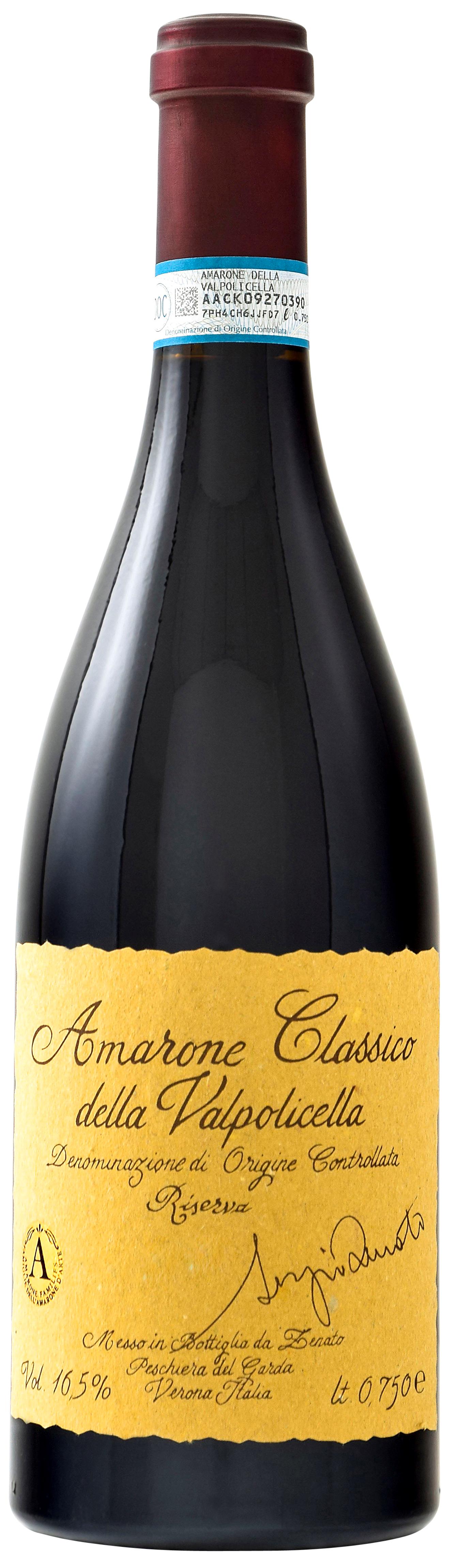 Amarone della Valpolicella Riserva - Sergio Zenato 2018 wine bottle