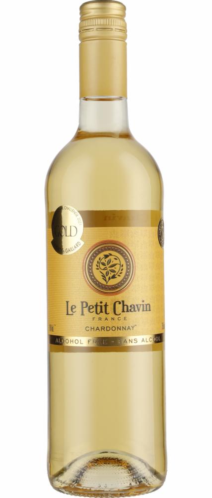 Petit Chavin Blanc wine bottle