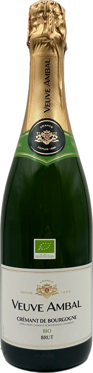 Veuve Ambal Crémant de Bourgogne Blanc Brut BIO wine bottle
