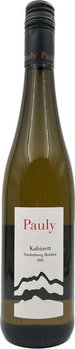 Axel Pauly Niederberg-Helden Kabinett Riesling 2022 wine bottle