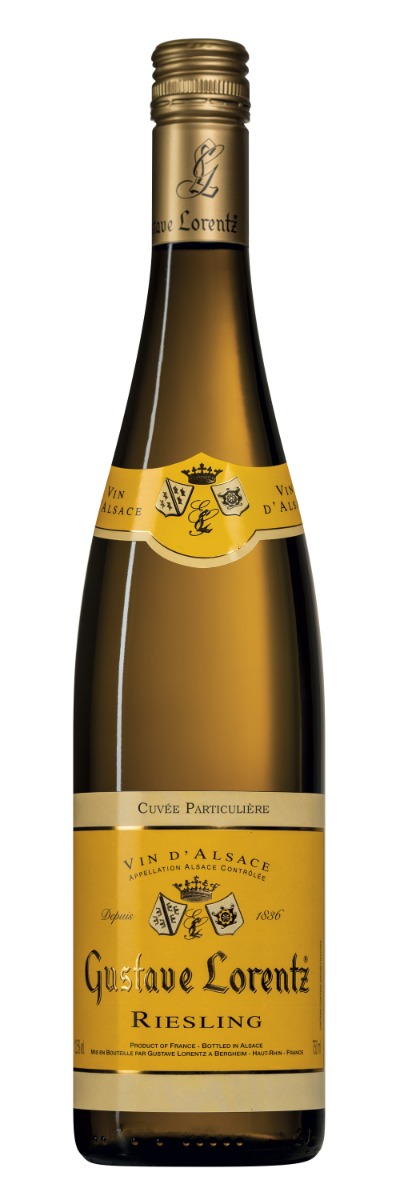 Gustave Lorentz Riesling 2023 wine bottle