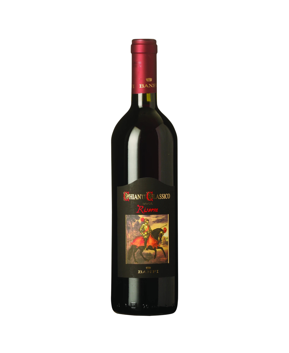 Banfi Chianti Classico Riserva D.O.C.G. wine bottle