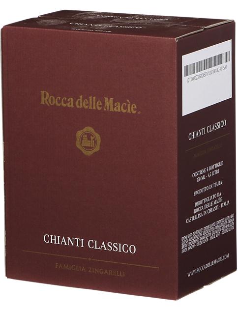 Rocca delle Macìe, Famiglia Zingarelli, Red Label, Chianti Classico DOCG wine bottle