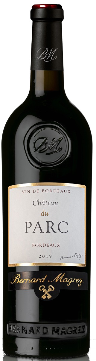 Bernard Magrez Château du Parc Bordeaux 2019 wine bottle
