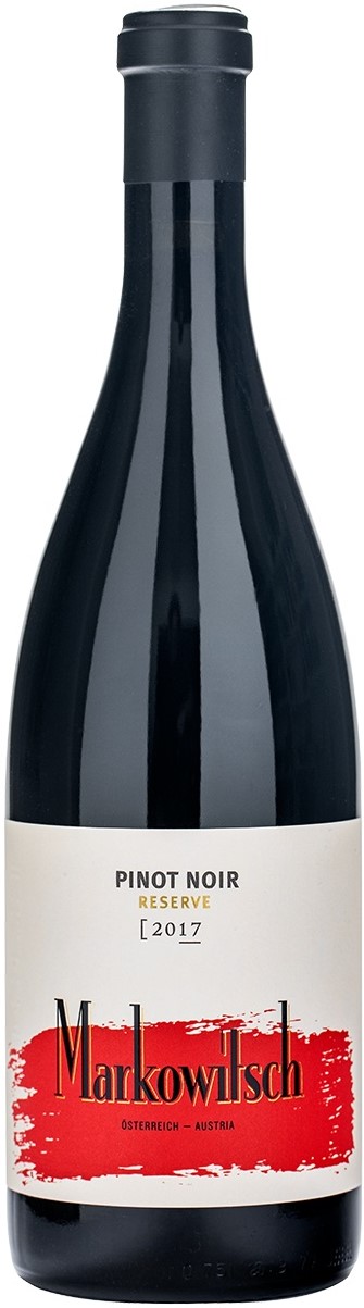 Markowitsch Pinot Noir Reserve 2017 wine bottle