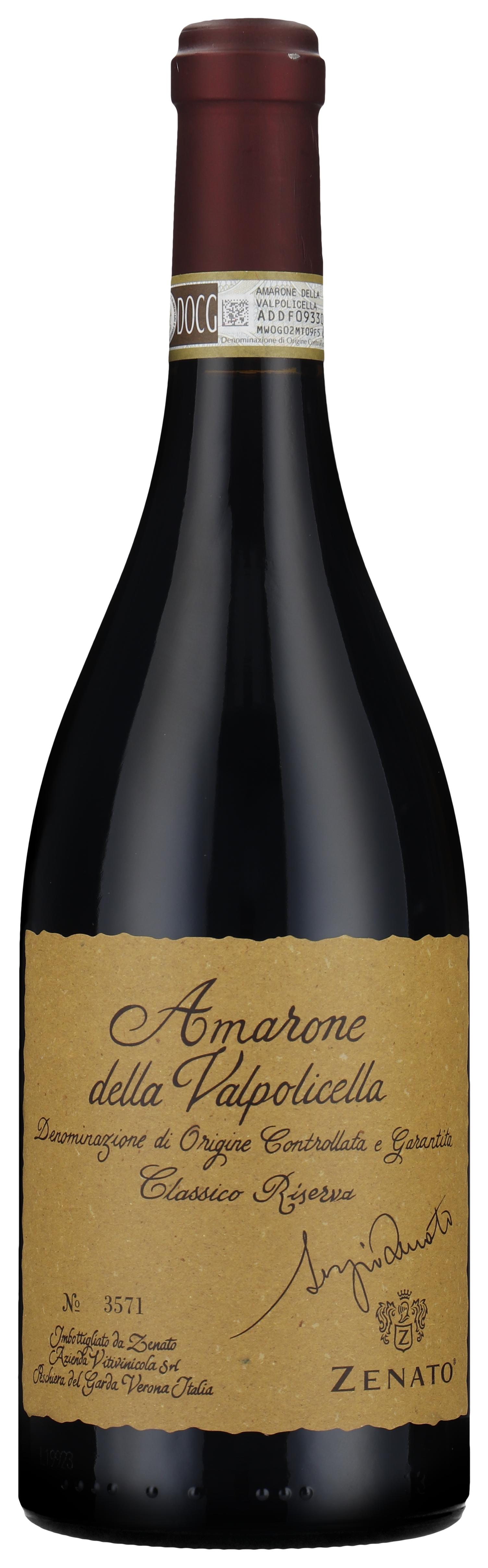 Amarone della Valpolicella Riserva - Sergio Zenato 2017 wine bottle