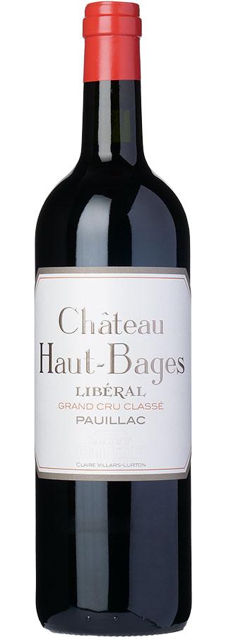 Château Haut Bages Liberal Pauillac AOC 5. Grand Cru Classe wine bottle