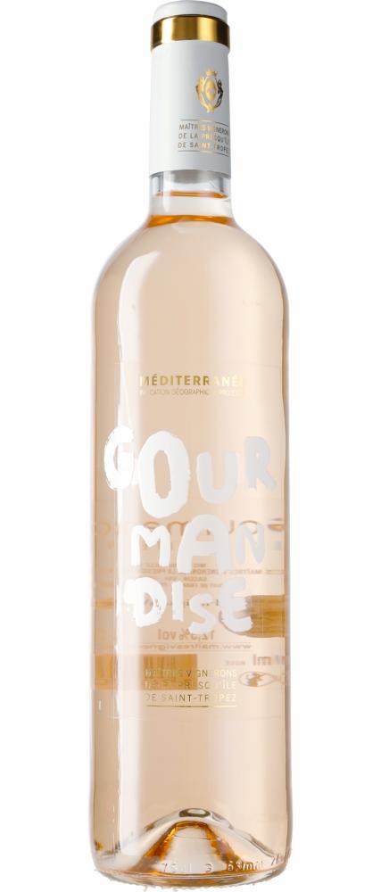 2025 Gourmandise Rosé IGP Mediterranee wine bottle