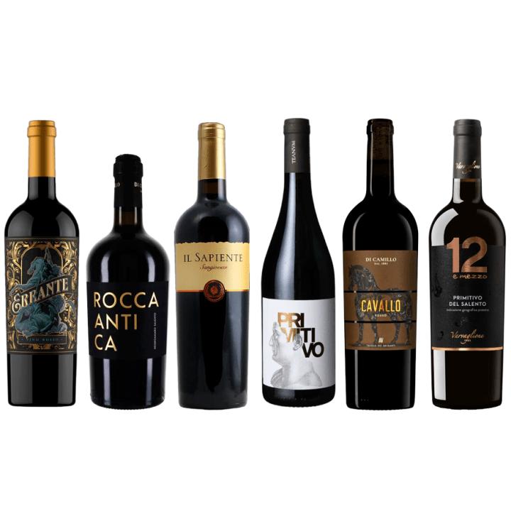 Italian Favorites wine bottle