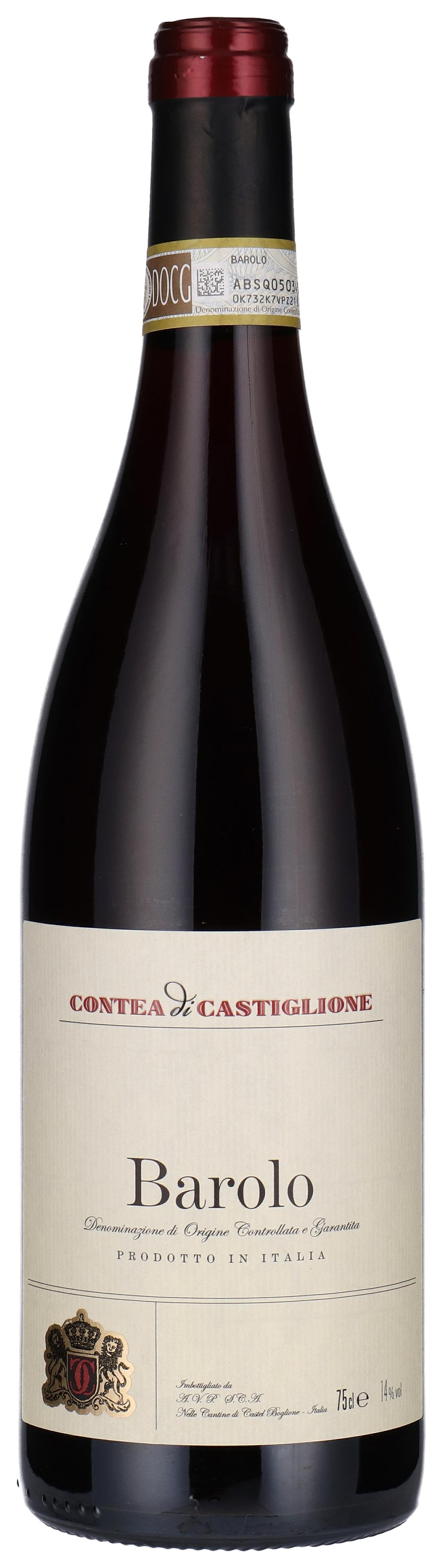 Barolo 2021 wine bottle