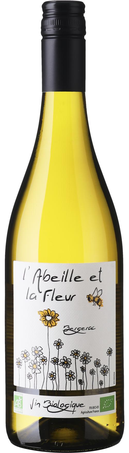 Couleurs d'Aquitaine l'Abeille et la Fleur Blanc, Bergerac wine bottle