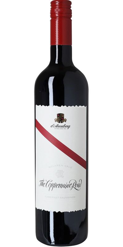 d'Arenberg, The Coppermine Road Cabernet, McLaren Vale 2016 wine bottle