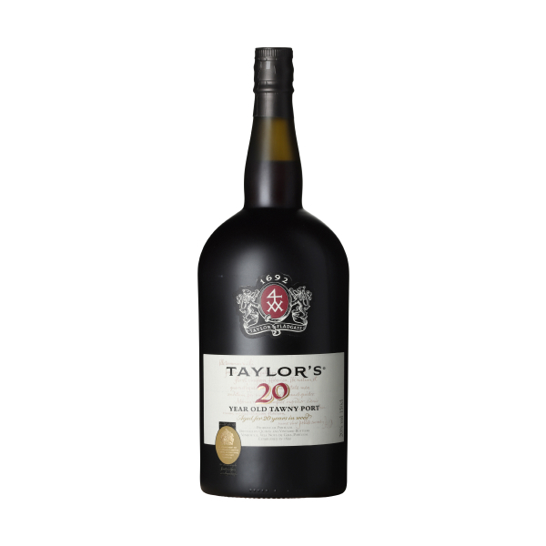 Taylors 20 Years Old Tawny Port wine bottle