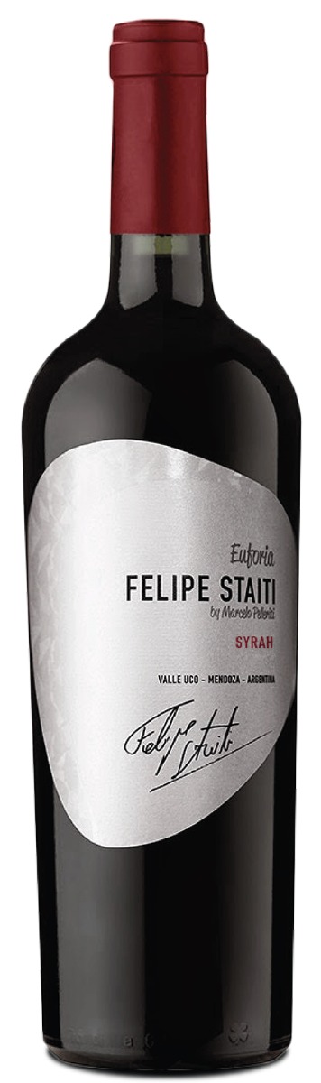 Felipe Staiti Euforia Syrah 2020 wine bottle