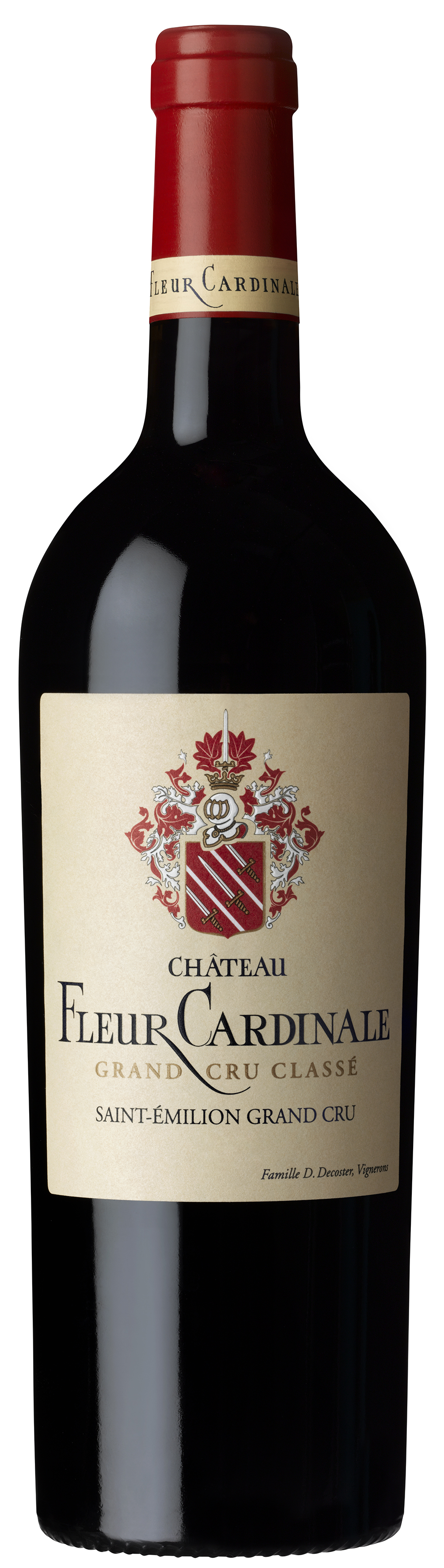 Château la Fleur Cardinale Saint-Émilion Grand Cru Classé 2019 wine bottle