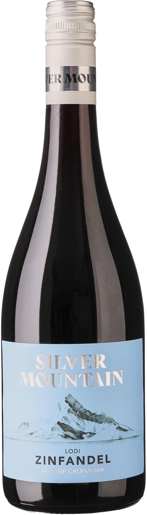 Silver Mountain Zinfandel wine bottle