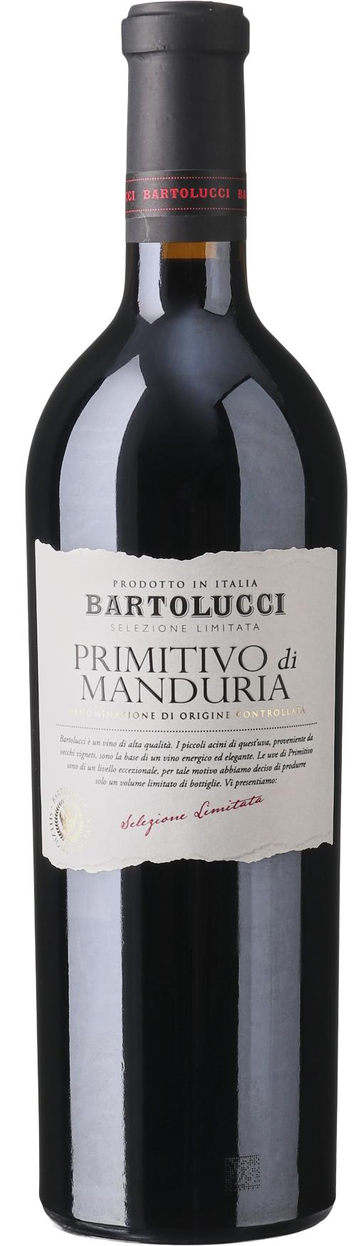 Bartolucci Primitivo di Manduria wine bottle
