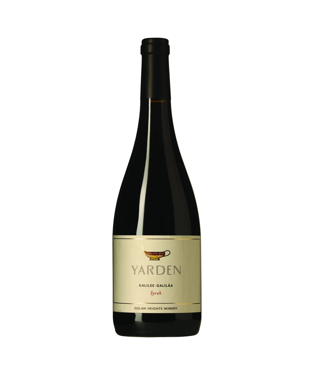 Yarden Syrah wine bottle