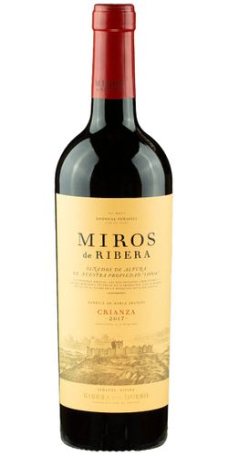 Bodegas Peñafiel, Miros de Ribera, Crianza 2018 wine bottle