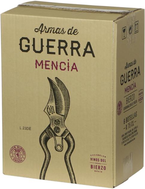 Armas de Guerra Mencía wine bottle