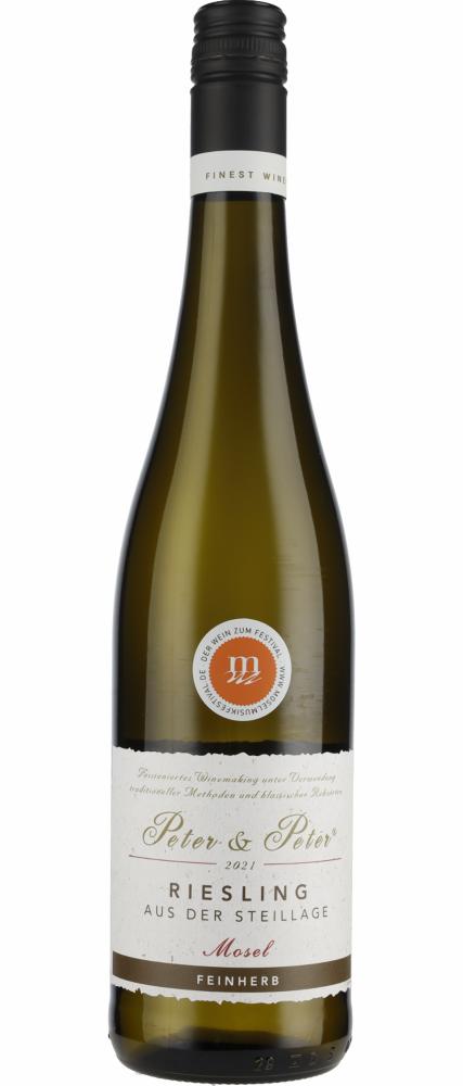 2023 Peter & Peter Riesling Feinherb Zgm Weinkellerei wine bottle