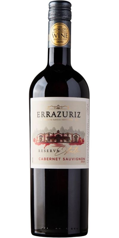 Errazuriz, Estate Cabernet Sauvignon Reserva wine bottle
