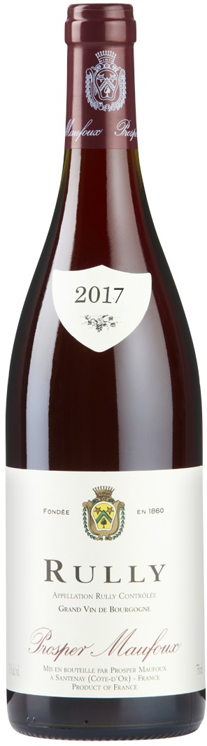 Prosper Maufoux Rully Rouge 2017 wine bottle