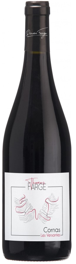 Thomas Farge Les Versantes Cornas 2019 wine bottle