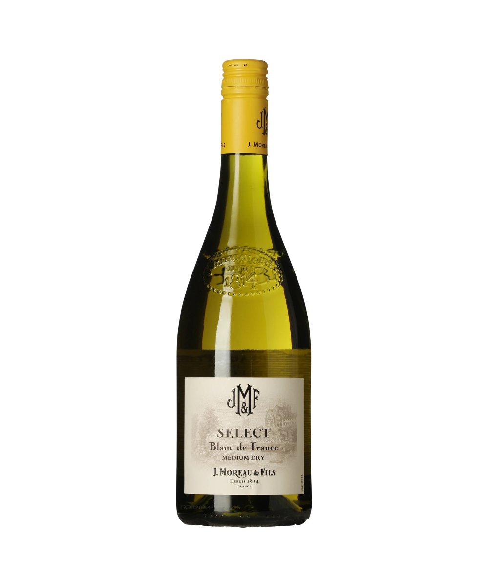 J. Moreau et Fils Select Blanc Vin de France wine bottle