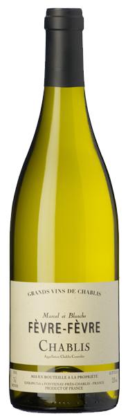 Chablis 2023 wine bottle