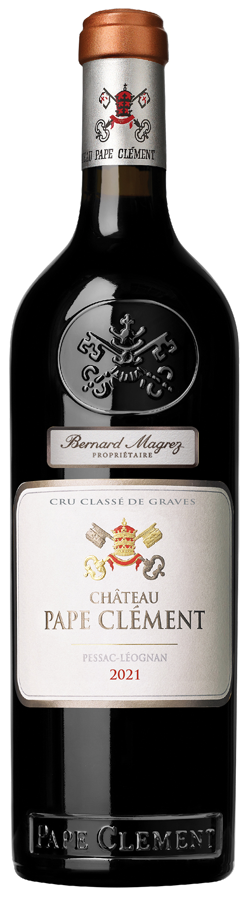 Chateau Pape Clément Cru Classé de Graves Pessac-Léognan 2021 wine bottle