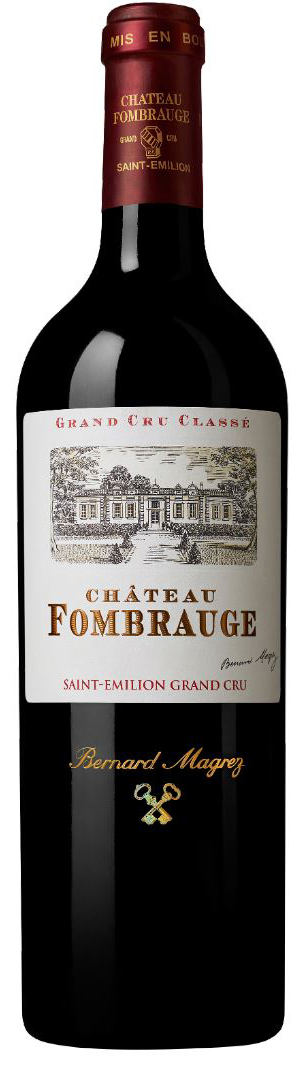 Château Fombrauge Saint-Émilion Grand Cru Classé 2020 i trækasse wine bottle