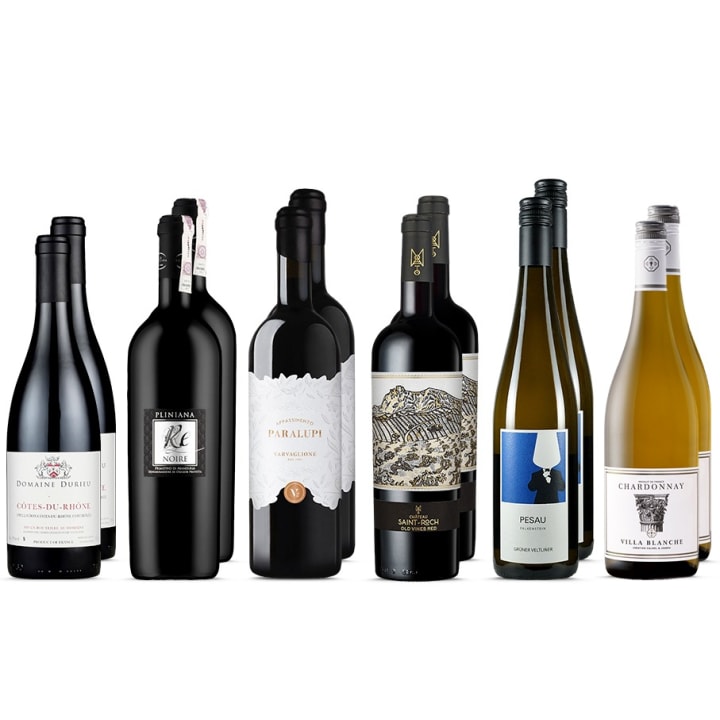 Christmas Collection 2025 wine bottle