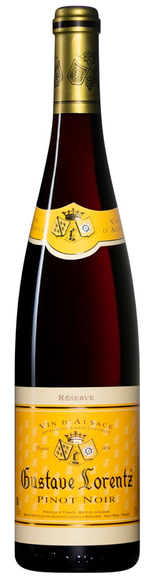 Gustave Lorentz Pinot Noir Reserve 2021 wine bottle