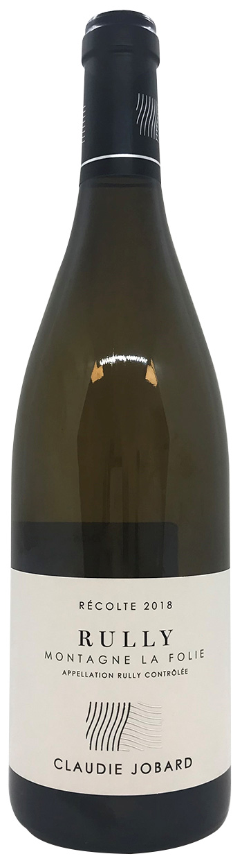 Domaine Claudie Jobard Rully Montagne La Folie 2018 wine bottle