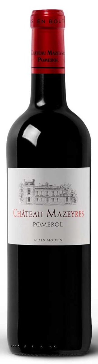 Chateau Mazeyres Pomerol 2020 ØKO i trækasse wine bottle