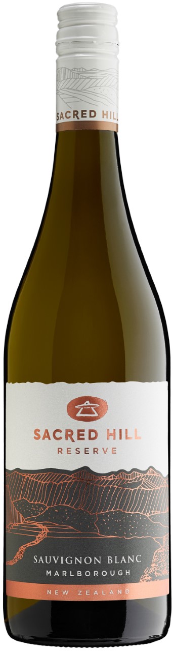 Sacred Hill Sauvignon Blanc Reserve Marlborough 2018 wine bottle