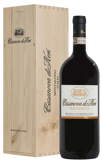 Casanova di Neri Brunello di Montalcino Tenuta Nuova 2017 - 6 LITER i trækasse wine bottle