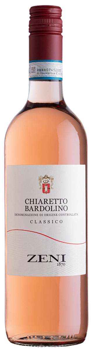 Zeni Bardolino Classico Chiaretto 2024 wine bottle