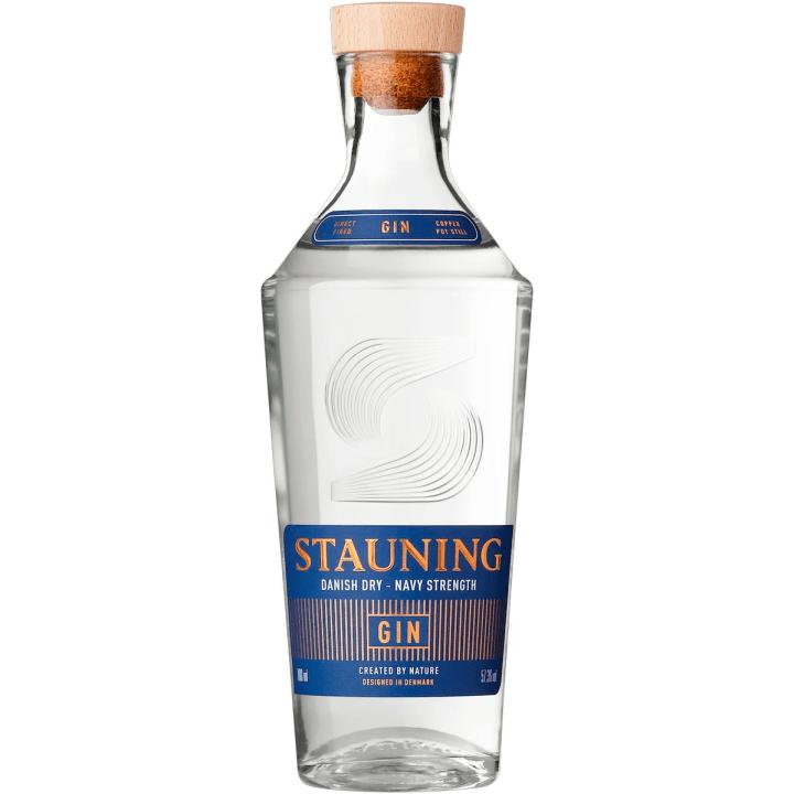 Stauning Danish Dry Navy Strength Gin 70 cl wine bottle