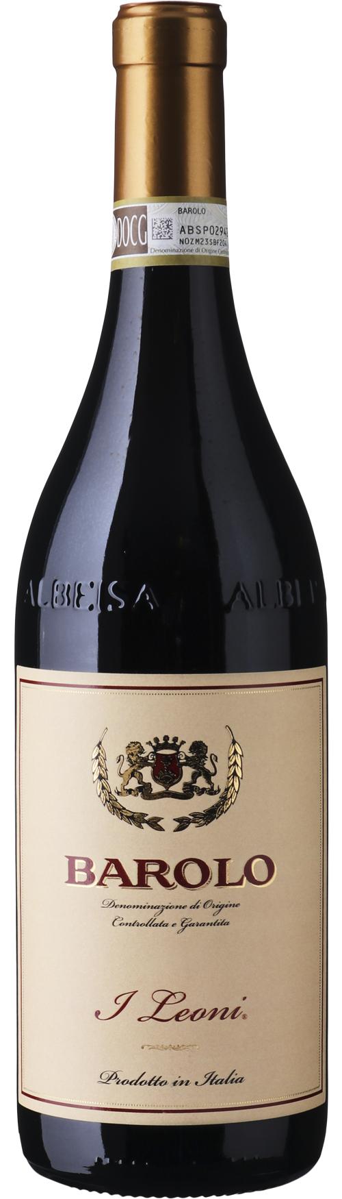 Barolo I Leoni DOCG wine bottle