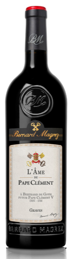 Bernard Magrez L'Âme de Pape Clément Graves 2019 i trækasse wine bottle