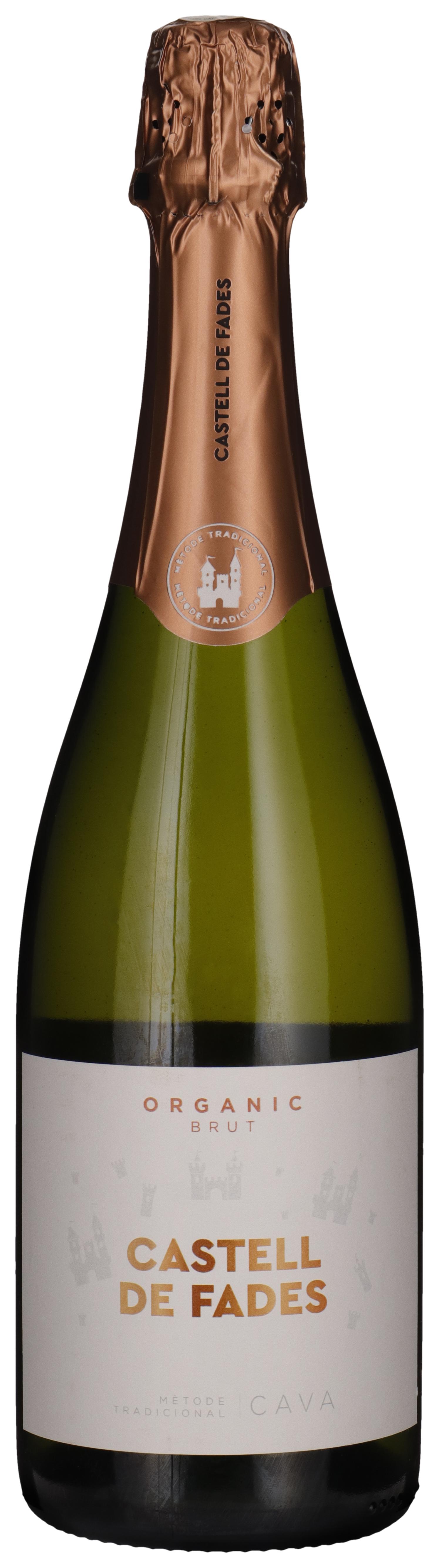 Castell De Fades Organic - Cava Brut wine bottle